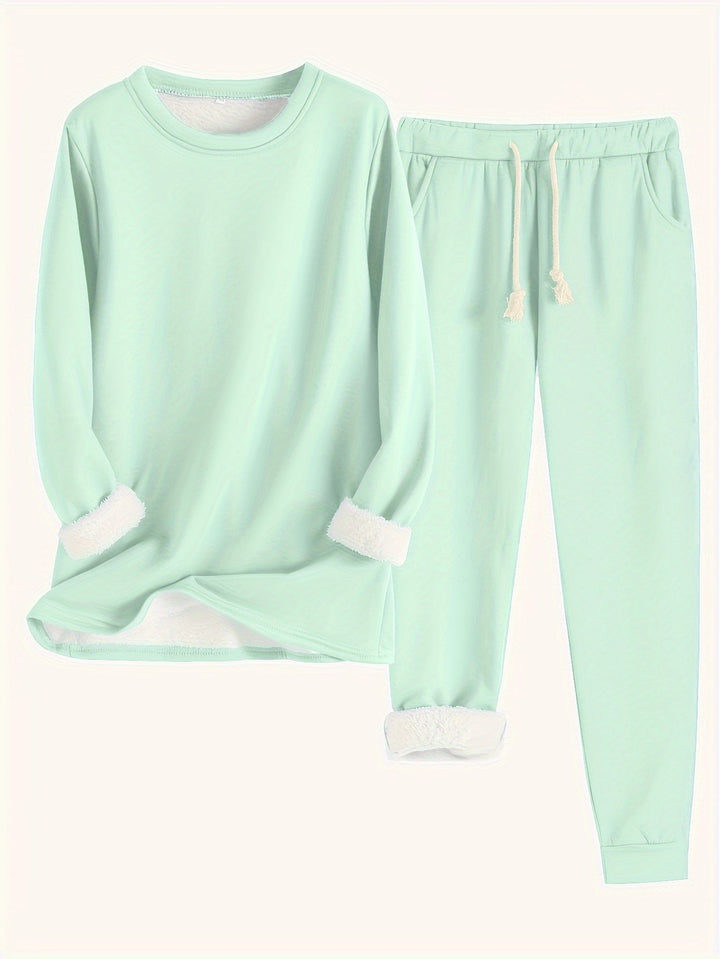 Karin™ | Cozy Fleece-Lined Lounge Set