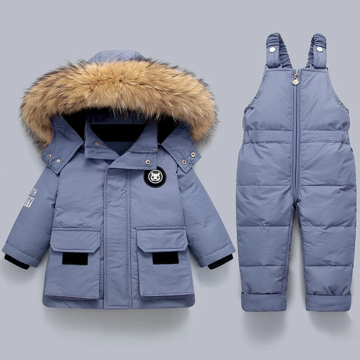 Zip Front Baby Snowsuit