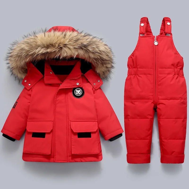 Zip Front Baby Snowsuit