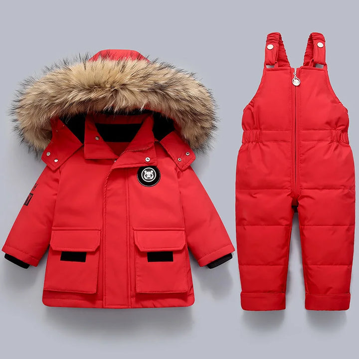 Zip Front Baby Snowsuit