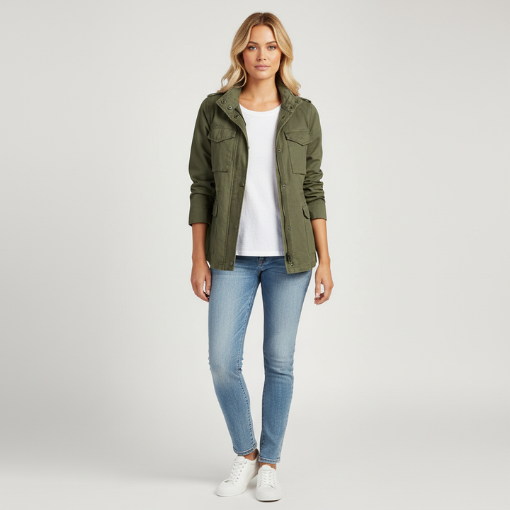 Julia - Zip Front Lightweight Jacket