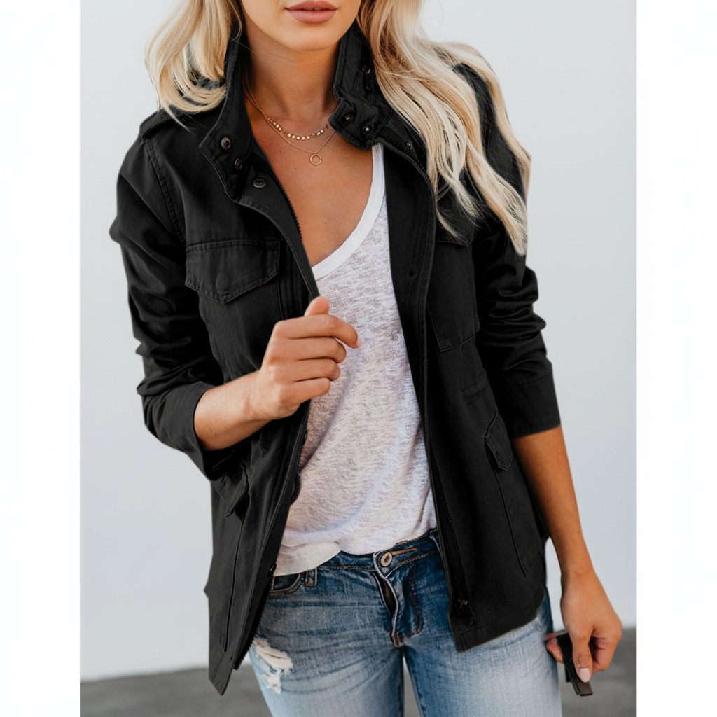 Julia - Zip Front Lightweight Jacket