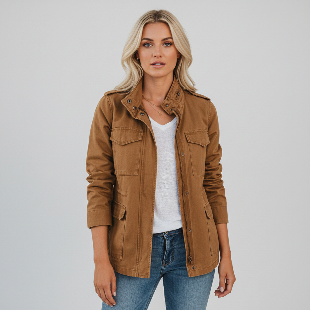 Julia - Zip Front Lightweight Jacket