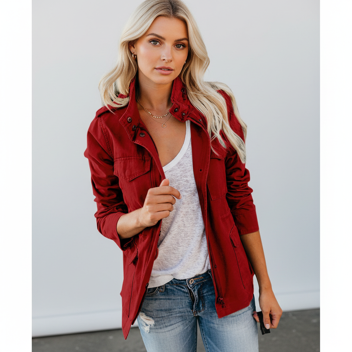 Julia - Zip Front Lightweight Jacket