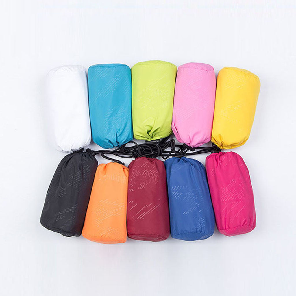 Womens Hooded Zip Front Raincoat