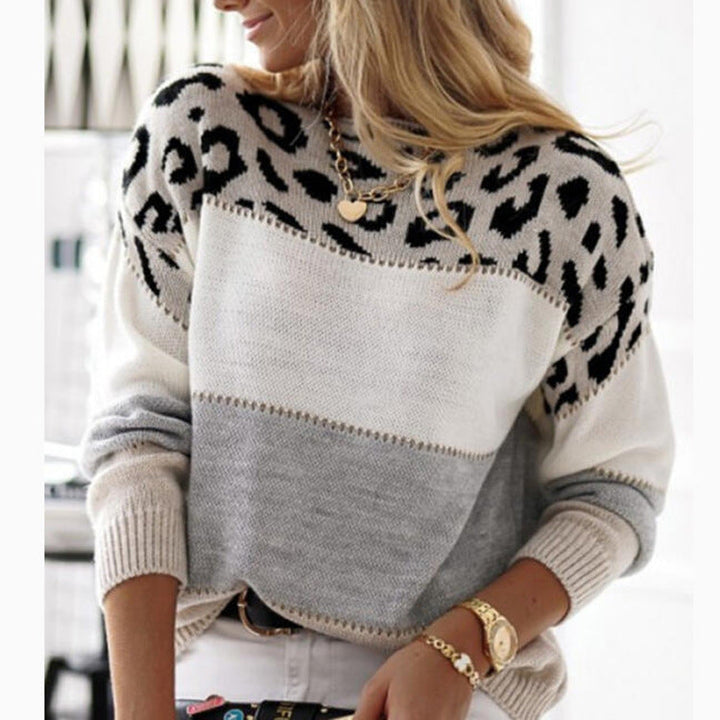 Emily - Leopard Print Jumper