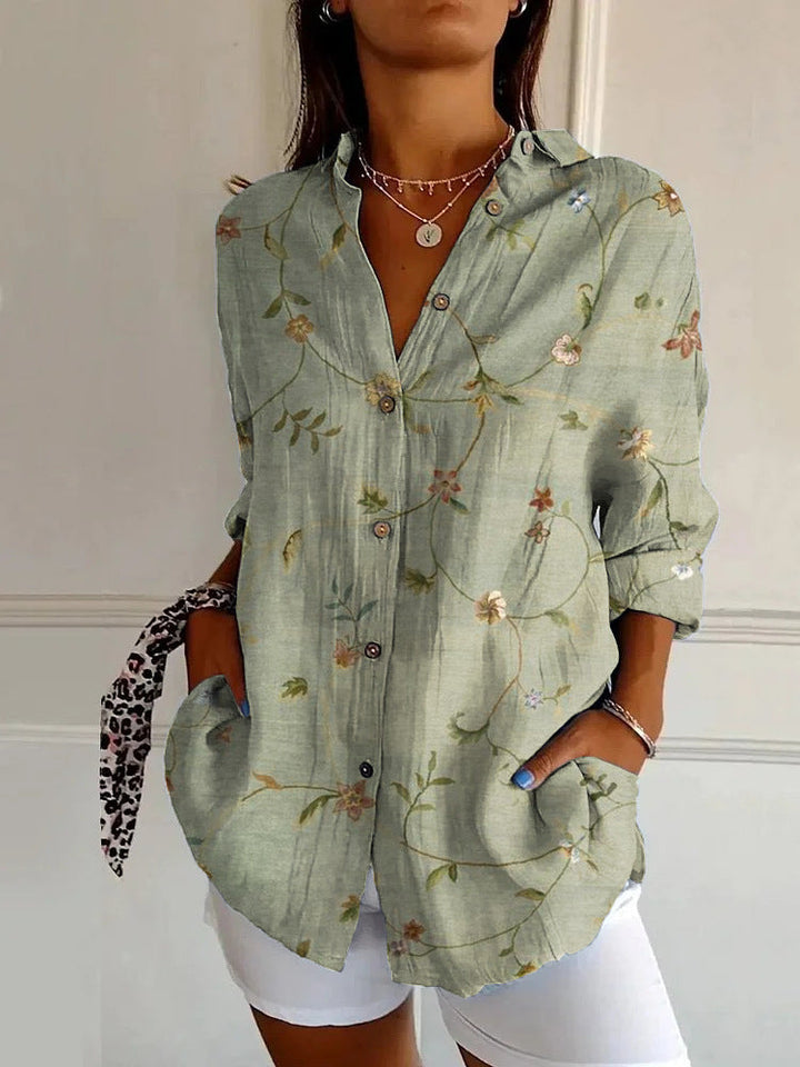 Milah | Sophisticated Button-Up Shirt