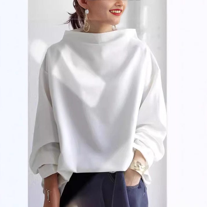 Mona | High-Neck Casual Top