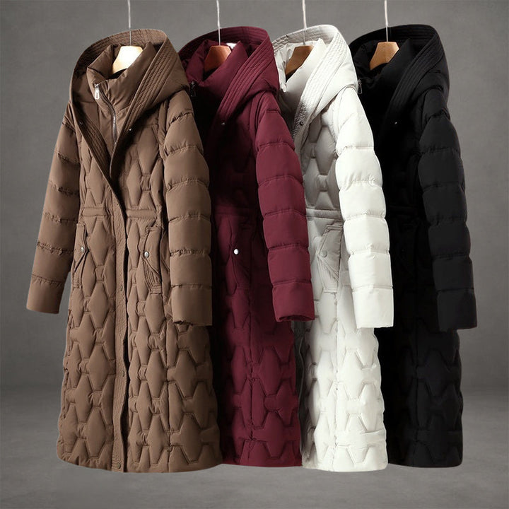 Livia | Longline Hooded Down Coat