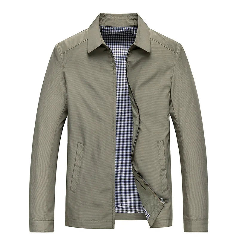 Zip Front Lightweight Jacket