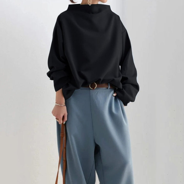 Mona | High-Neck Casual Top