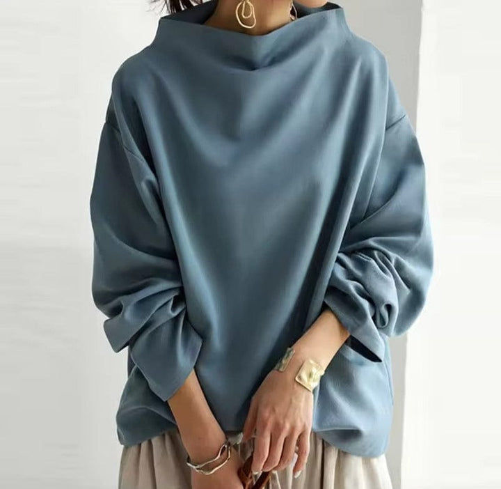 Mona | High-Neck Casual Top