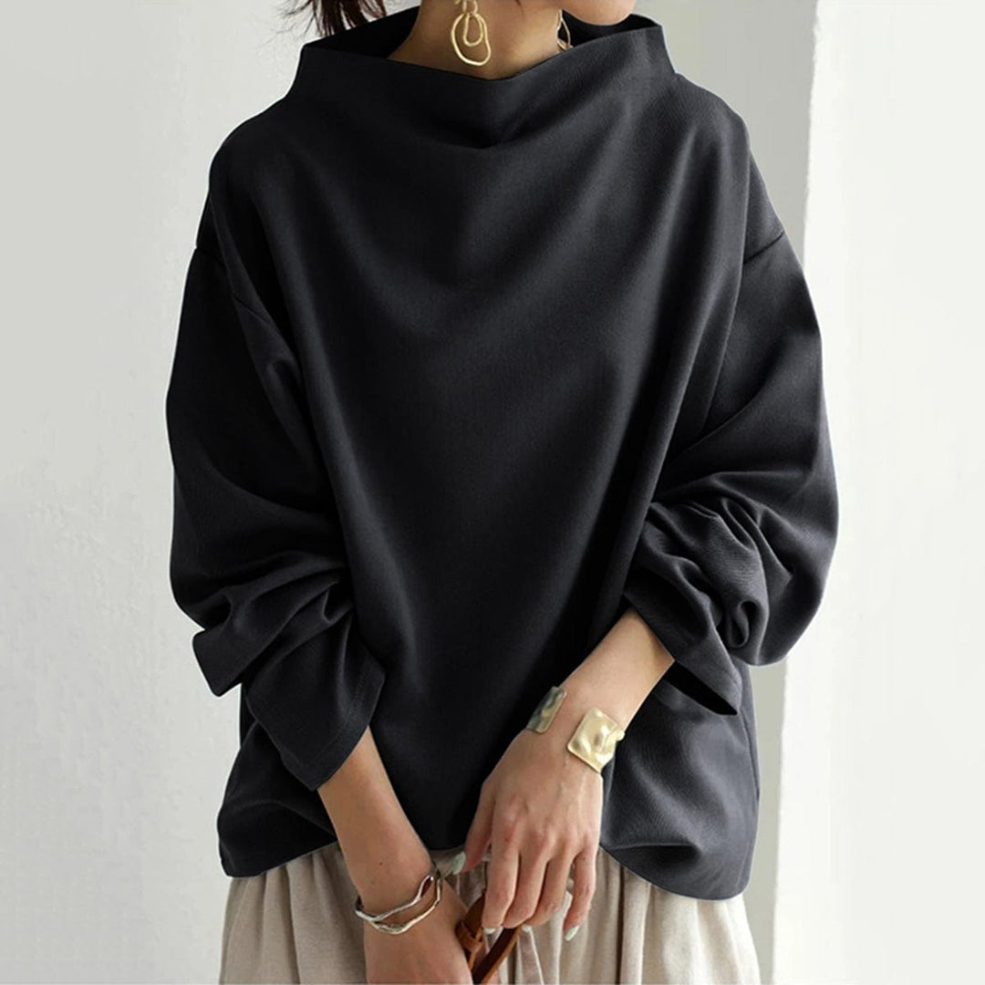 Mona | High-Neck Casual Top