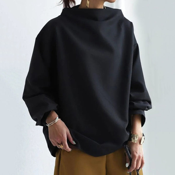 Mona | High-Neck Casual Top