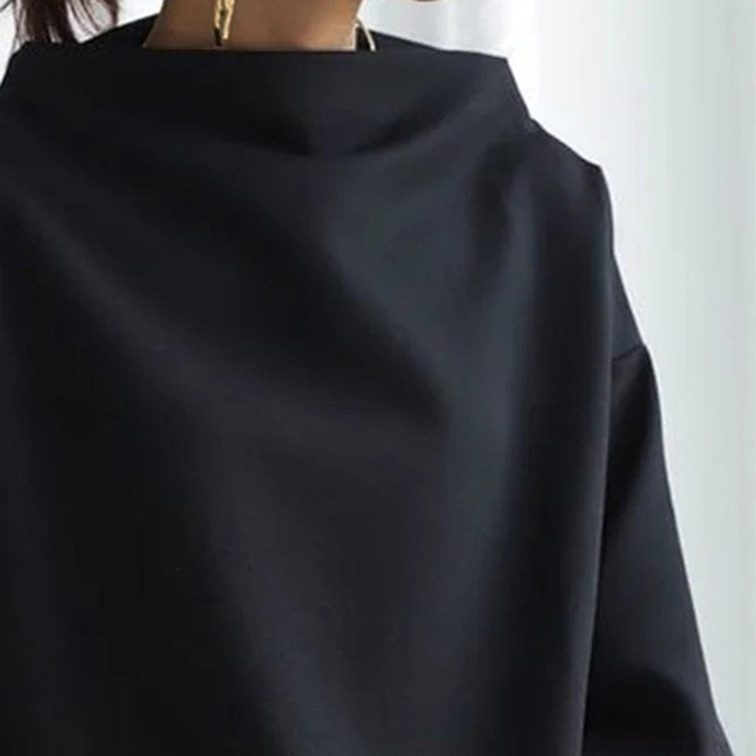 Mona | High-Neck Casual Top