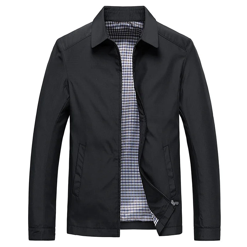 Zip Front Lightweight Jacket