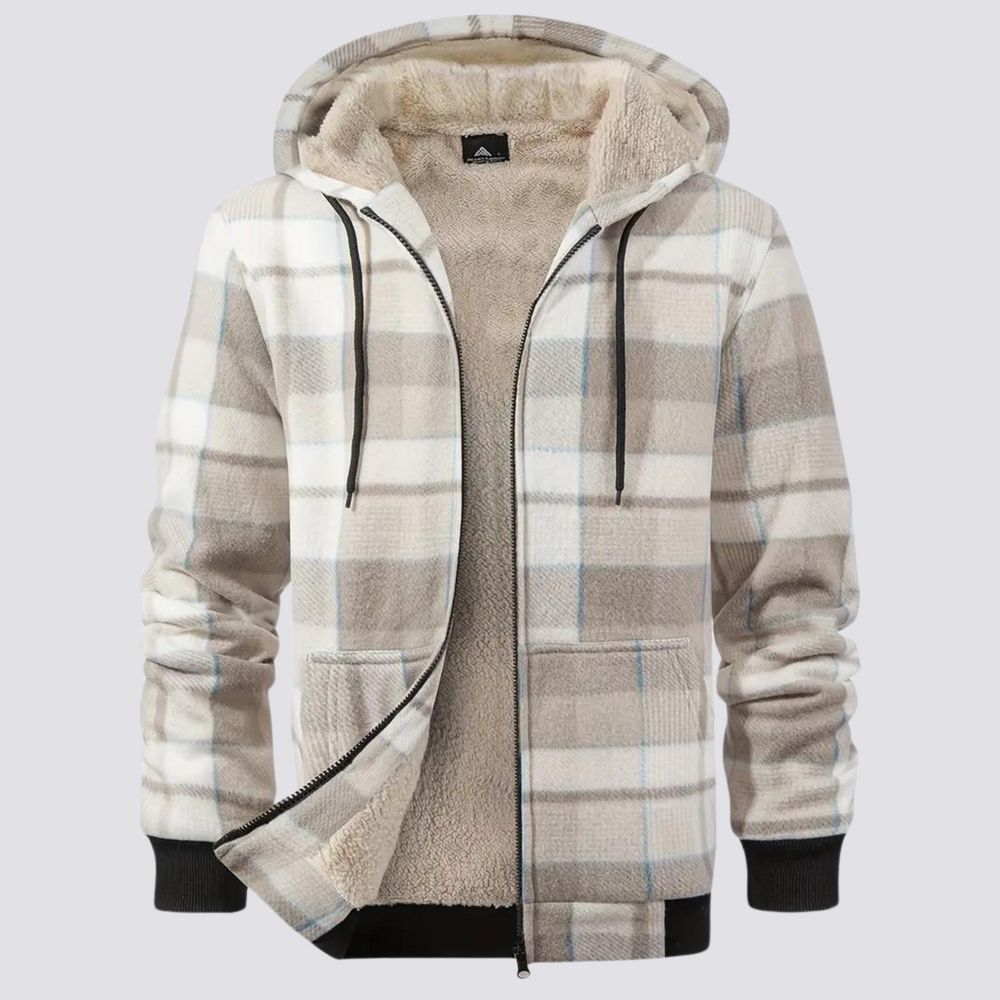 Mens Checked Transitional Jacket