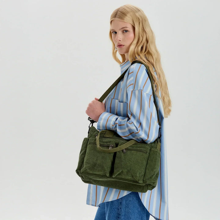 Corduroy Crossbody Bag