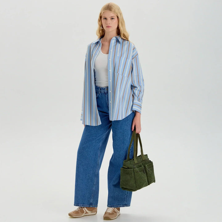 Corduroy Crossbody Bag
