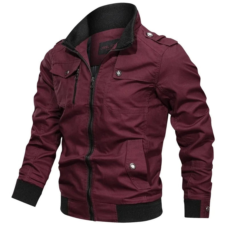 Vince - Mens Zip Front Lightweight Jacket