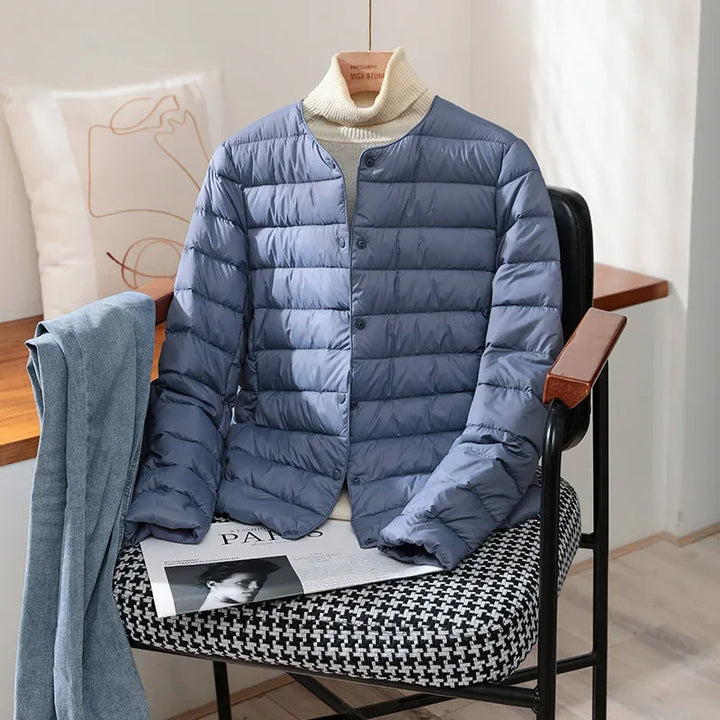 Quilted Lightweight Tailored Jacket