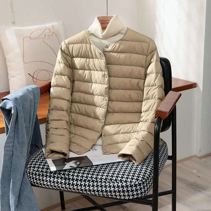 Quilted Lightweight Tailored Jacket
