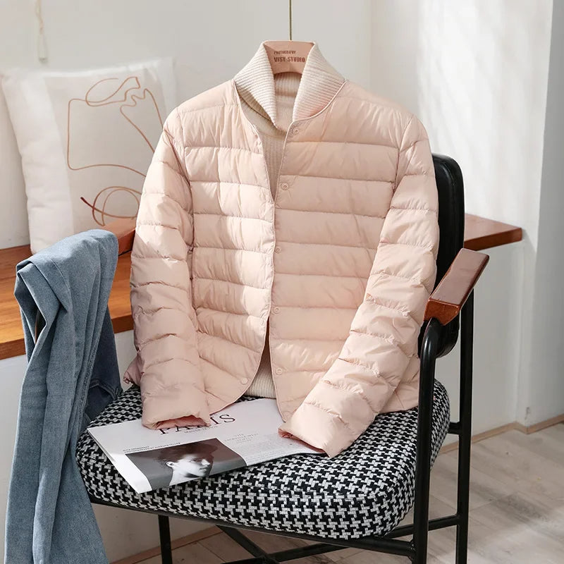 Quilted Lightweight Tailored Jacket