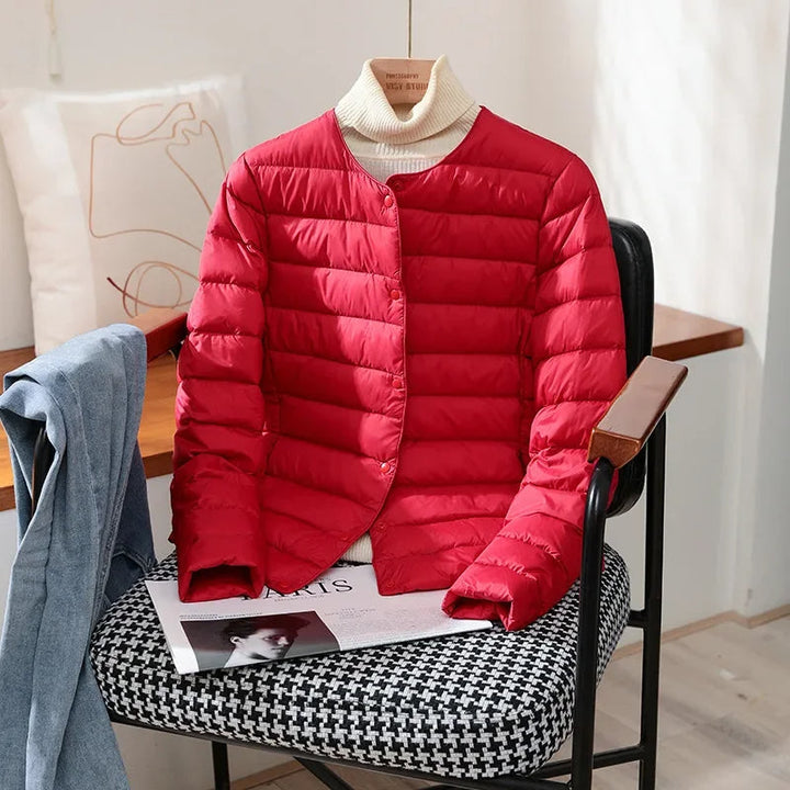 Quilted Lightweight Tailored Jacket