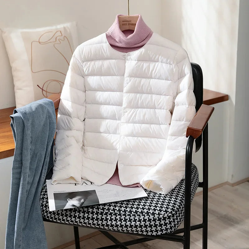 Quilted Lightweight Tailored Jacket