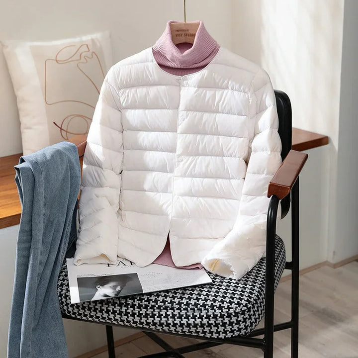 Quilted Lightweight Tailored Jacket
