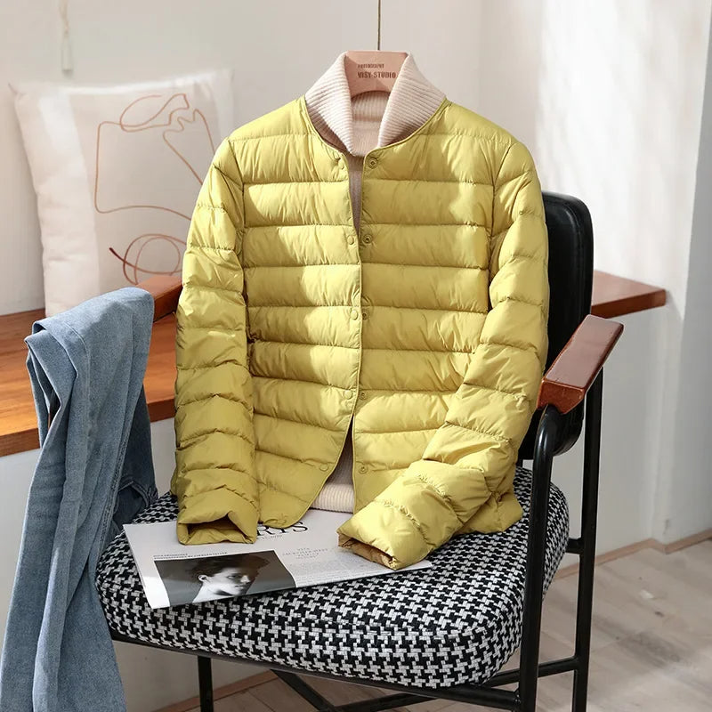 Quilted Lightweight Tailored Jacket