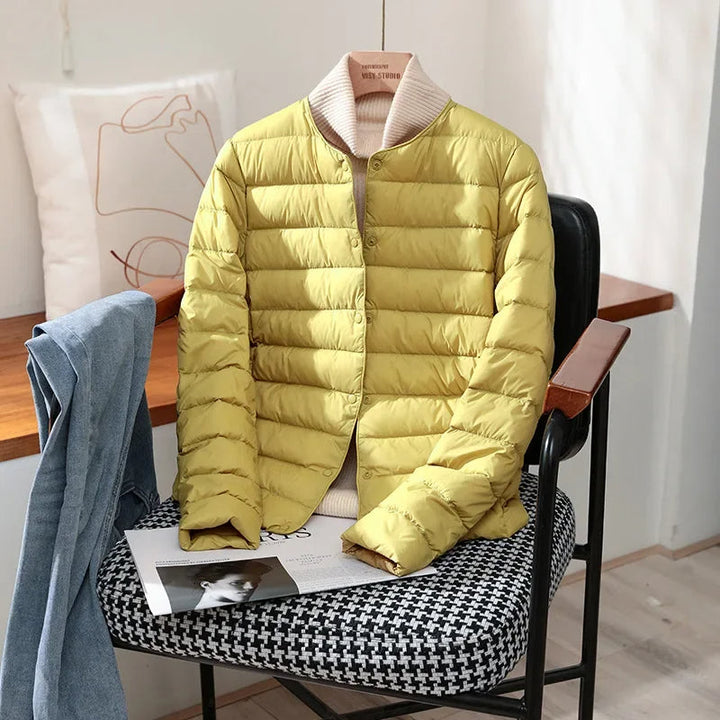 Quilted Lightweight Tailored Jacket