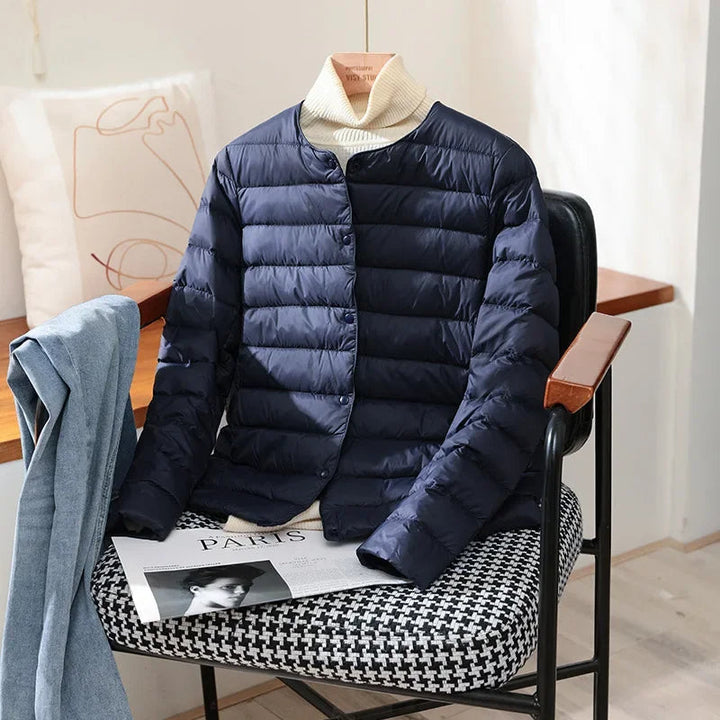 Quilted Lightweight Tailored Jacket
