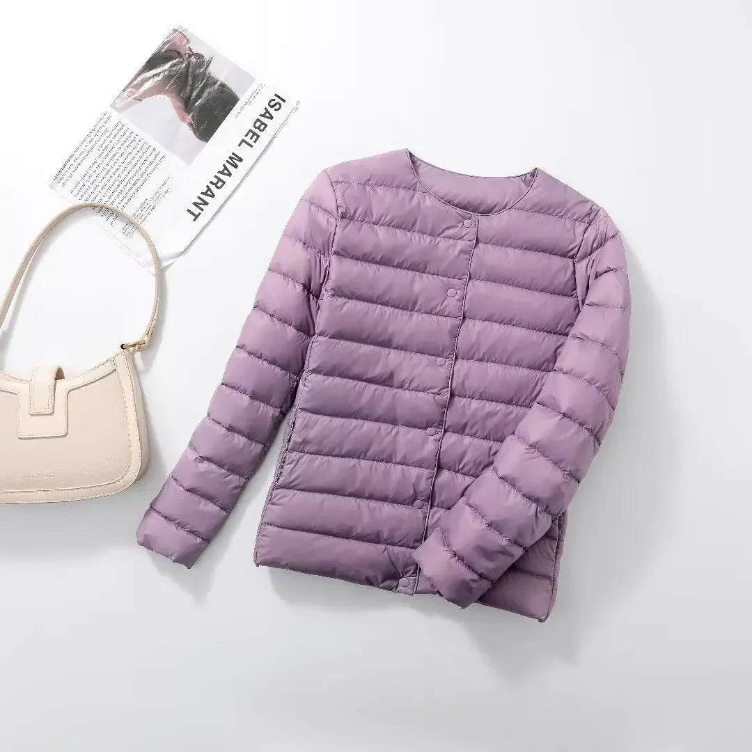 Quilted Lightweight Tailored Jacket