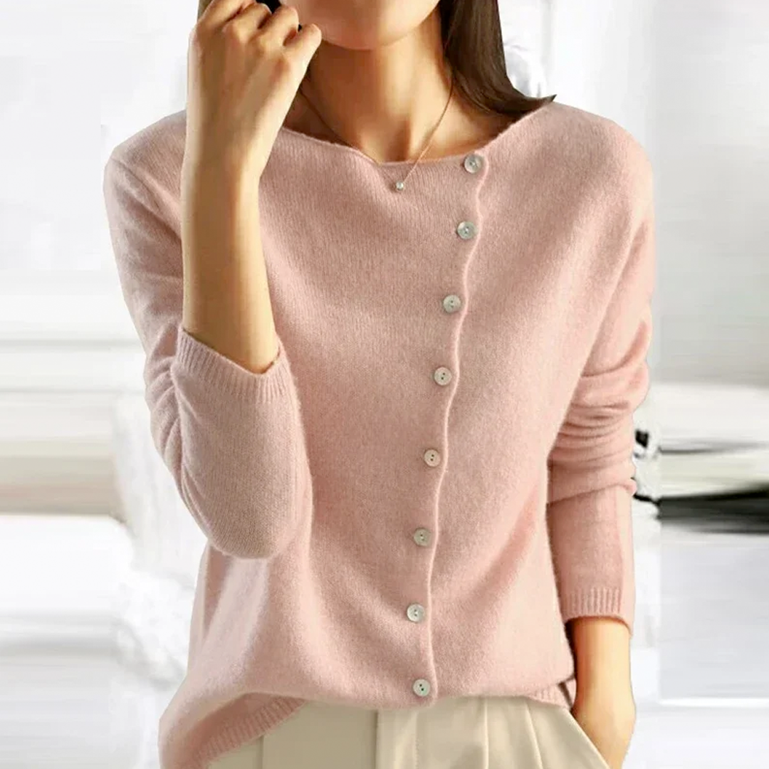 Gia™ | Stylish Button-Down Cardigan
