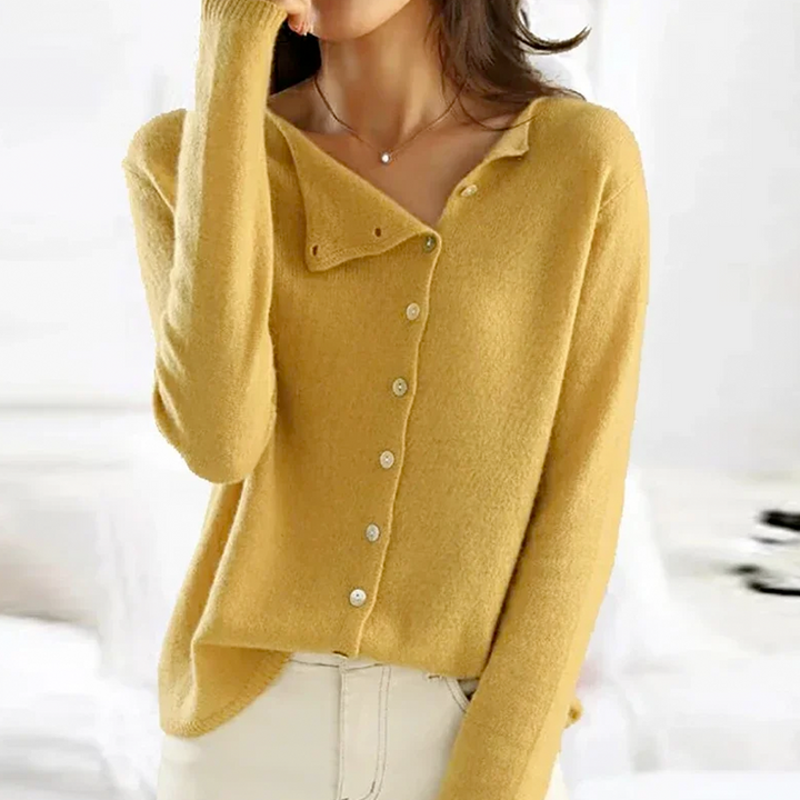 Gia™ | Stylish Button-Down Cardigan
