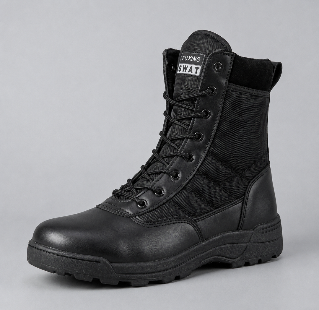 Round Toe Lace Up Ankle Boots