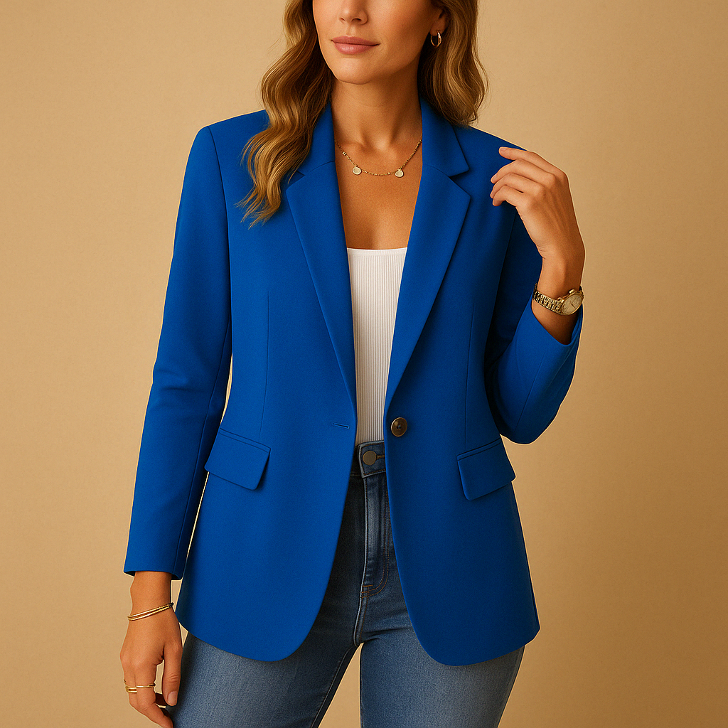 Womens Tailored Fitted Blazer