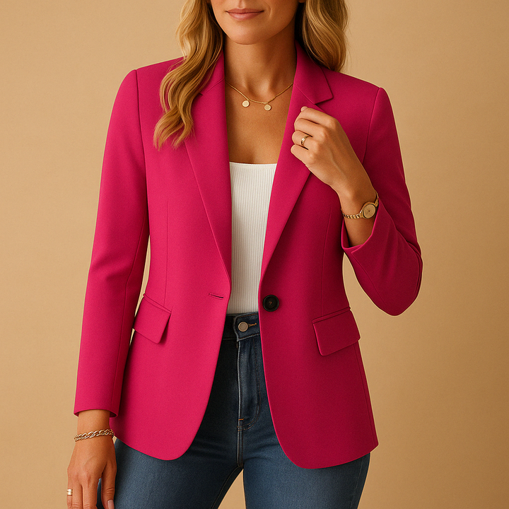 Womens Tailored Fitted Blazer