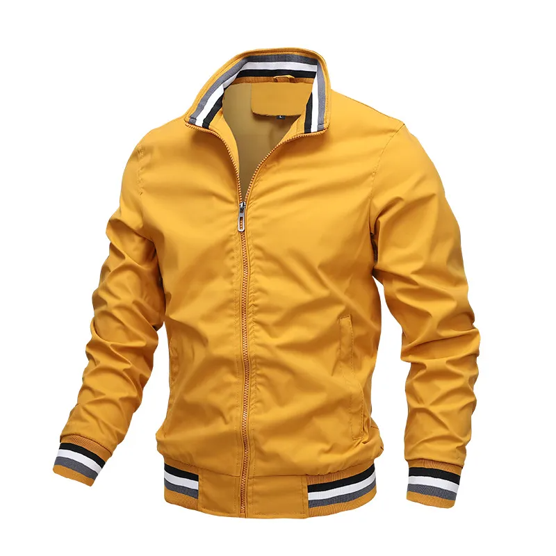 Mens Casual Zip Up Jacket
