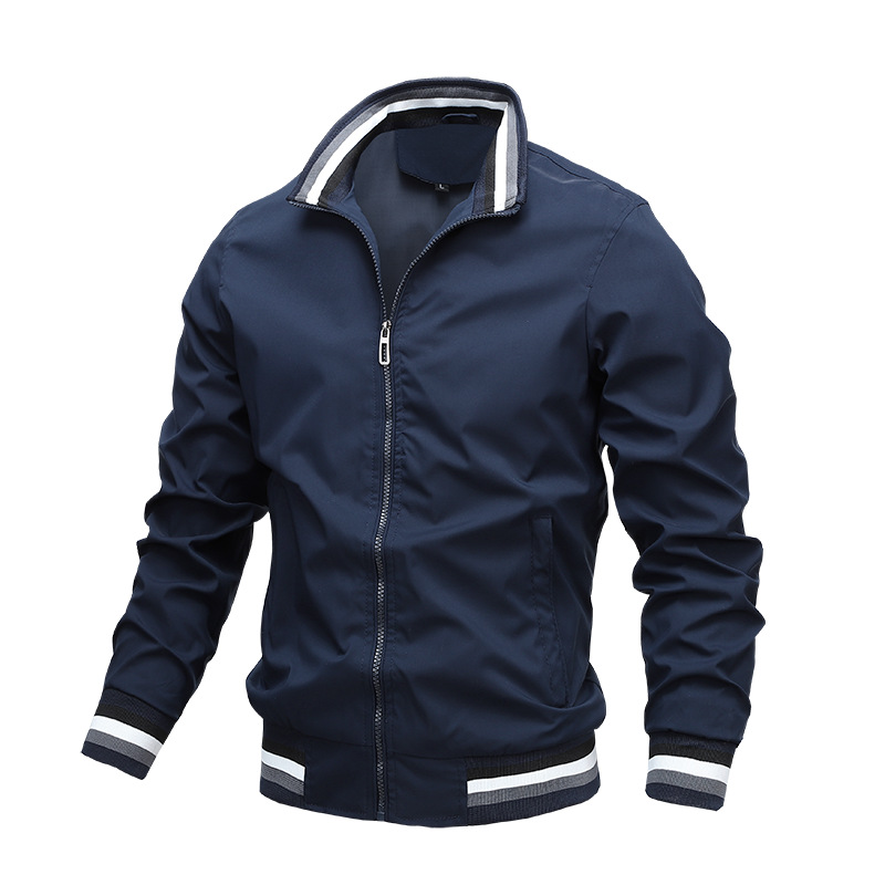 Mens Casual Zip Up Jacket