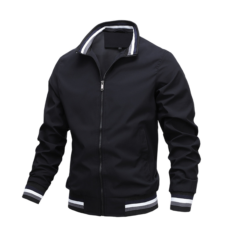 Mens Casual Zip Up Jacket