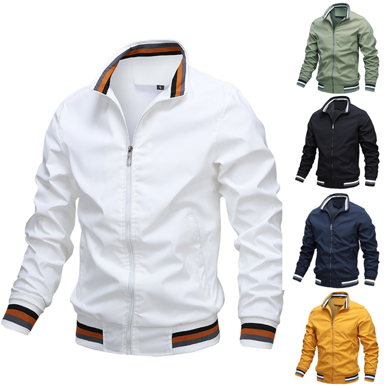Mens Casual Zip Up Jacket