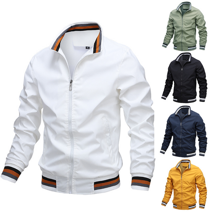 Mens Casual Zip Up Jacket