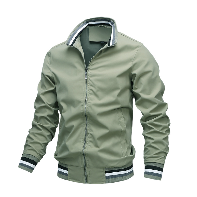 Mens Casual Zip Up Jacket