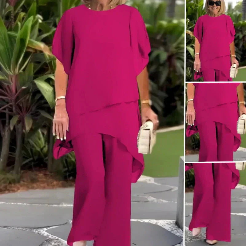 Sorcha | Chic Set with Top and Trousers