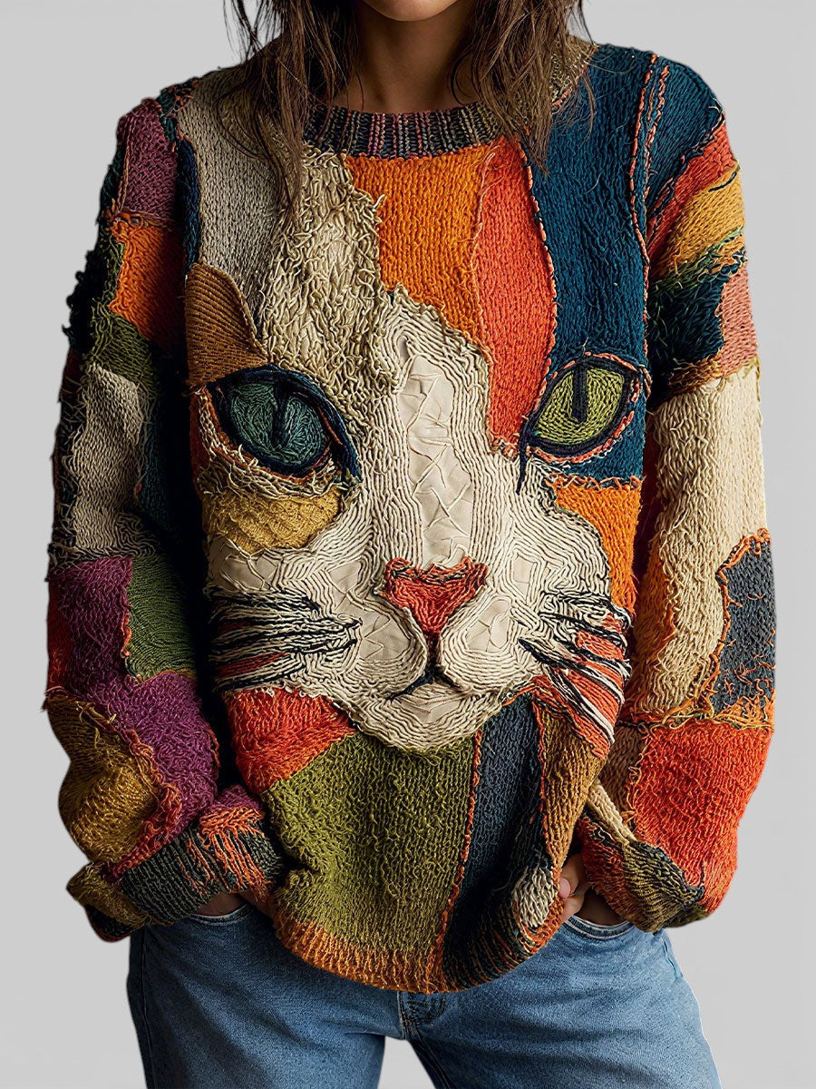 Cat Print Statement Top